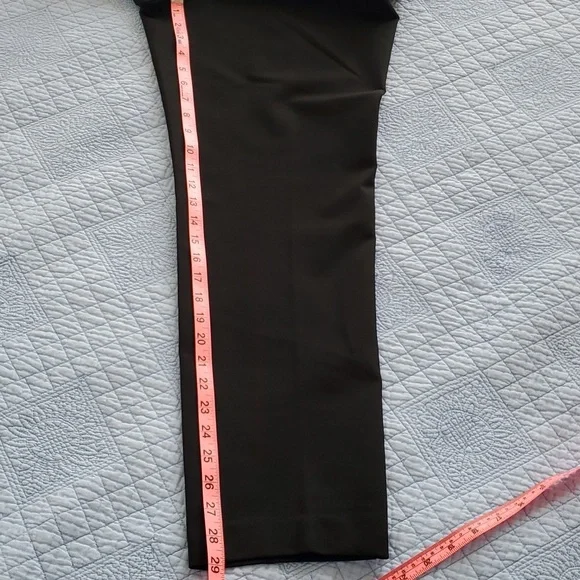 "J. JILL" PONTE SLIM LEG, Pull On PANT SIZE M, COLOR BLACK - Picture 10 of 12